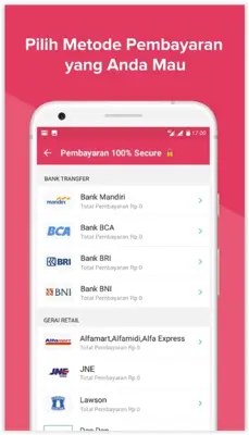 Ayopop isi Pulsa, Kuota, PLN & Multifinance, dll android App screenshot 1